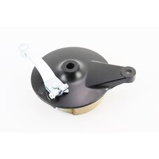 Панель тормозная задняя с колодками на литое колесо, ЧЕРНЫЙ