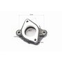 Loncin LX200GY-3 Патрубок карбюратора прогумований (d=28mm)