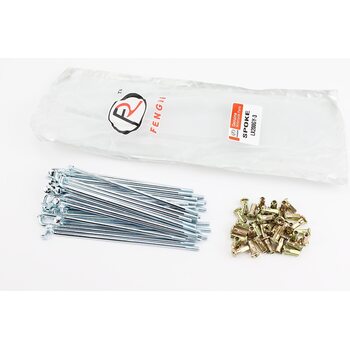 Loncin LX200GY-3 Спиця заднього 17" колеса L=150мм, D=4мм, к-кт 36 шт