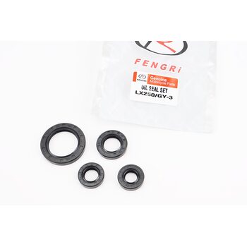 Loncin LX200GY-3 Сальники к-кт 4шт (14x28x7; 16x28x7; 20x34x7; 34x50x7) двигуна