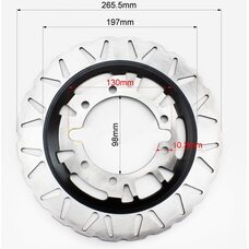 Loncin- LX250GY-3 Диск гальмівний передній