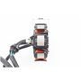 Kinlon JL150-70C Статор магнето (генератора) (8 катушек "5 проводов"), (d=88,5мм)