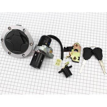Loncin- LX300-6 Замки до-кт (запалювання, кришка бака)