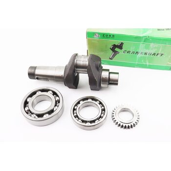 Коленвал R195NM +подшипники+шестерня, CROSSER, S-180