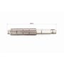 Вал первичный редуктора фрезы L-230mm, d-24/28/34/25mm, V1100, CROSSER S-180