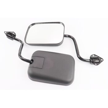 Дзеркала к-кт на МОТОТРАКТОР, "прямокутні" 210x145mm - чорні, кріплення під три болти