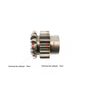 Вал КПП диференціала Z-16+шестерня 2шт Z-15x16 JR-Q15E, ZS1100