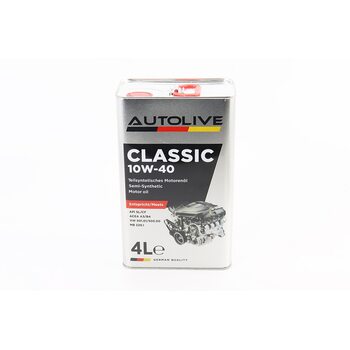 Масло 4T 10W-40 - полусинтетическое универсальное "Classiс", 4L Metal