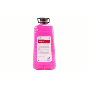 Жидкость для очистки стекла летняя (в бачок омывателя), "Жвачка" 4L