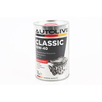 Олива 4T 10W-40 - напівсинтетична універсальна "Classic", 1L Metal