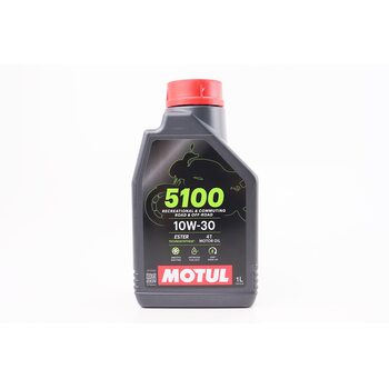 Масло 4T 10W-30 - полусинтетическое мотоциклетное "5100 Technosynthese", 1L