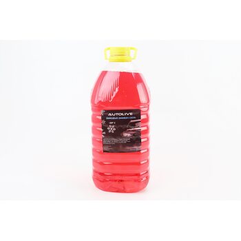 Жидкость для чистки стекол -20°С (в бачок омывателя), красная 5L