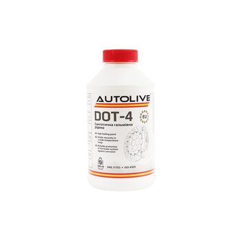 Гальмівна рідина "DOT-4", 400ml