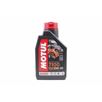 Масло 4T 10W-30 - синтетическое мотоциклетное "7100 SYNTHETIC 100%", 1L