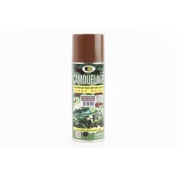 Краска акриловая камуфляжная №C005 "КОРИЧНЕВАЯ", Аэрозоль 400ml