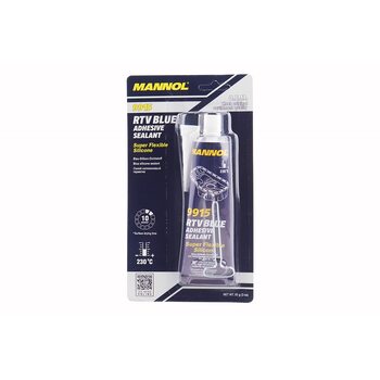 Герметик силиконовый высокотемпературный СИНИЙ "RTV Adhesive Sealant Blue" 85g