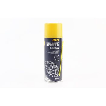 Мастило багатофункціональне літієве "WHITE GREASE", Аерозоль 450ml