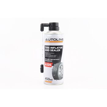 Герметик для быстрого ремонта шин "TIRE INFLATOR SEALER", Аэрозоль 450ml