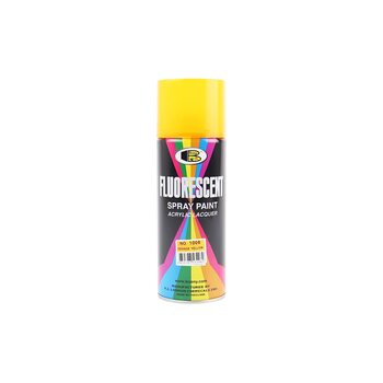 Фарба акрилова №1008 "ПОМАРАНЧЕВО-ЖОВТИЙ ФЛУОРЕСЦЕНТНИЙ", Аерозоль 400ml
