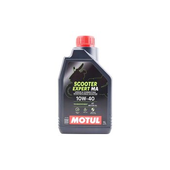 Масло 4T 10W-40 - полусинтетическое скутерное "Scooter Expert MA Technosynthese", 1L