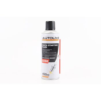 Эфир для легкого и быстрого запуска бензиновых и дизельных двигателей "Quick Starting", Аэрозоль 450ml
