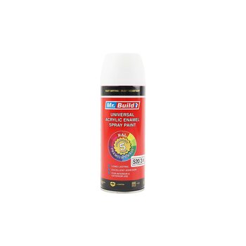 Краска акриловая №9010 "БЕЛЫЙ МАТОВЫЙ", Аэрозоль 400ml