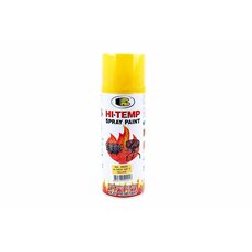 Фарба акрилова жаростійка 400°F, №0025 "ЖОВТИЙ", Аерозоль 400ml