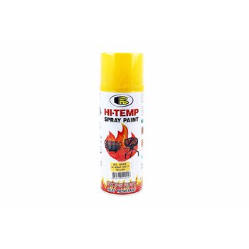 Краска акриловая жаростойкая 400°F, №0025 "ЖЕЛТЫЙ", Аэрозоль 400ml