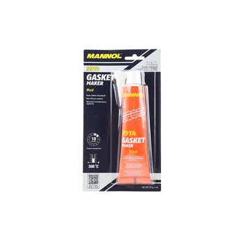 Герметик силіконовий високотемпературний ЧЕРВОНИЙ "9914 Gasket Maket Red" 85g