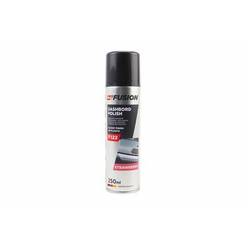 Полироль для пластика с ароматизатором (клубника) "DASHBOARD POLISH", Аэрозоль 250ml