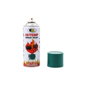 Фарба акрилова жаростійка 400°F, №0013 "Зелений", Аерозоль 400ml