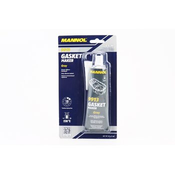 Герметик силіконовий високотемпературний СІРИЙ "9913 Gasket Maker Grey" 85g
