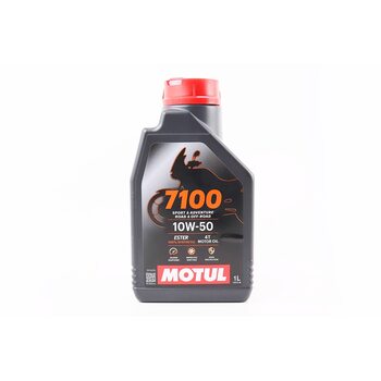 Масло 4T 10W-50 - синтетическое мотоциклетное "7100 SYNTHETIC 100%", 1L