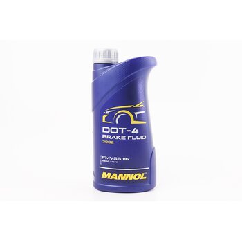 Тормозная жидкость синтетическая "DOT4", 1L