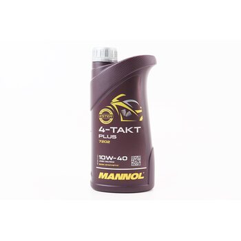 Масло 4T 10W-40 - полусинтетическое для мототехники "PLUS", 1L