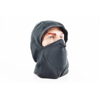 Подшлемник зимний (балаклава) Черный