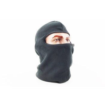 Підшоломник зимовий (балаклава) Чорний, тип2