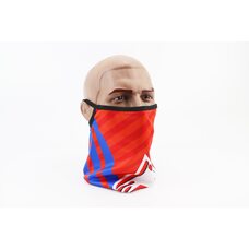 Маска лица пылезащитная "Alpinestars", с синим рисунком, GE-87