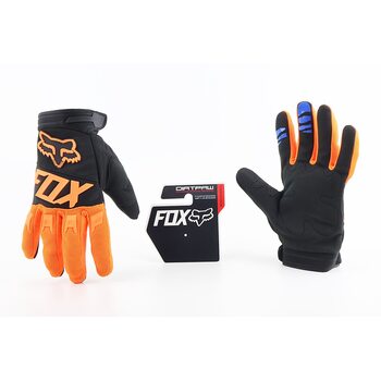 Перчатки мотоциклетные XL-Черно-Оранжевые, тип 3