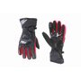 Перчатки мотоциклетные, теплые XL-Чёрно-Красные, тип 2