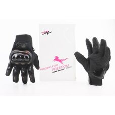 Перчатки мотоциклетні L-Чорні, тип 2