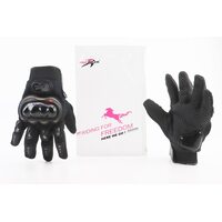 Перчатки мотоциклетні L-Чорні, тип 2