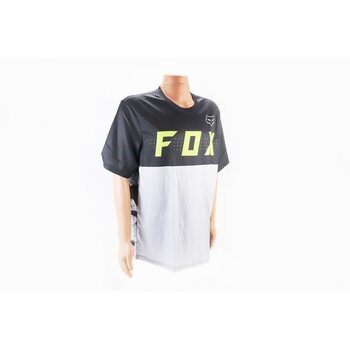 Футболка (Джерси) мужская L-(Polyester 100%), короткие рукава, свободный крой, чёрно-серая, НЕ оригинал, тип 2