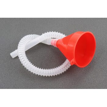 Воронка универсальная (с длинным гибким шлангом) КРАСНЫЙ