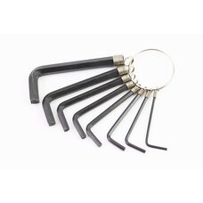 Набір шестигранників (1,5; 2; 2,5; 3; 3,5; 4; 5; 6) к-кт 8шт