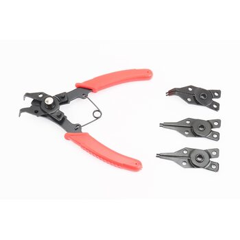 Знімач для стопорних кілець універсальний (4 насадки)