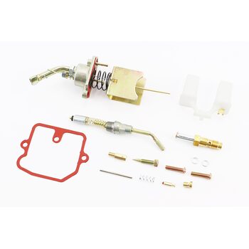 Ремонтный комплект карбюратора К65Т (полный), 13 деталей+поплавок+крышка+рычаг