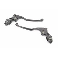 Важіль гальма, зчеплення з кріпленням к-кт 2шт (чорні) Тип 2