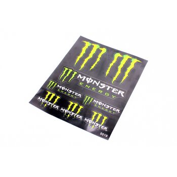 Наклейки на планшете "Monster" набор 8шт 20х25,5, 5519