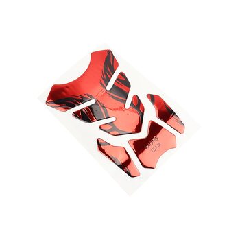 Наклейка захисна на паливний бак "RACING TEAM" червоно-чорний